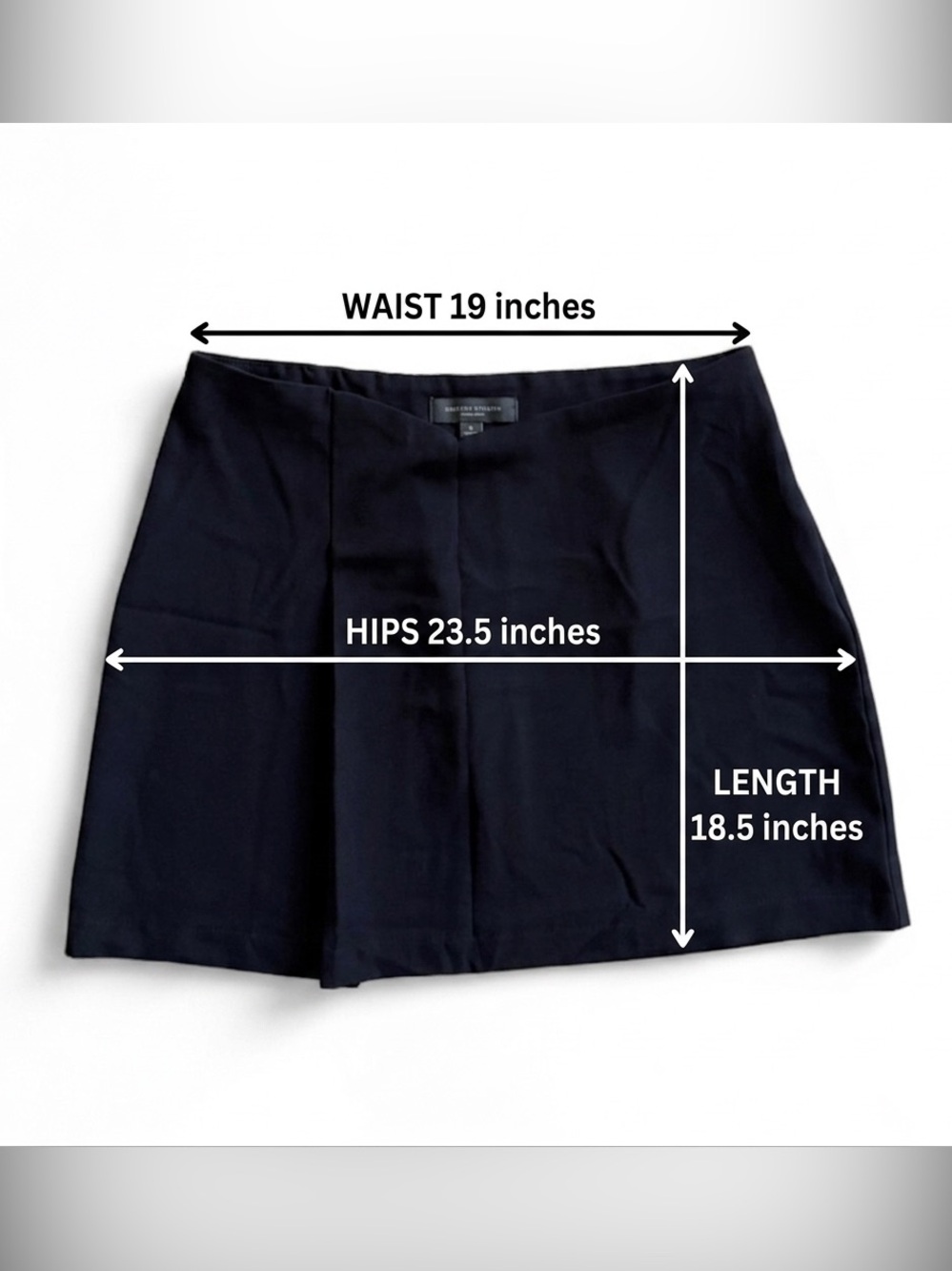Scoop Elegant Black Mini Skirt - Picture 10 of 10